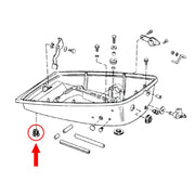 DURAFORCE 321885 0321885 Water Spray Nipple for Johnson Evinrude BRP OMC Lower Motor Cover