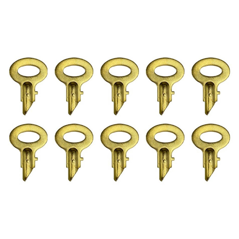 DURAFORCE Ignition Key For Allis Chalmers White Case IH Oliver Tractor Skid 72162639 10 Pack