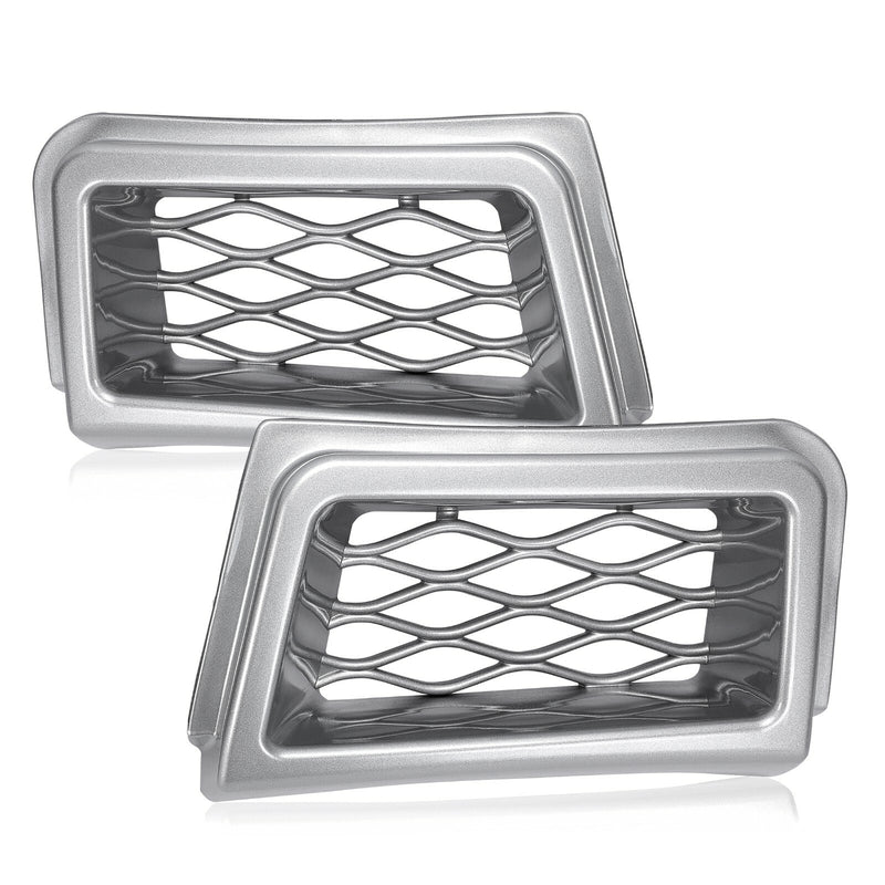 Bumper Caliper Air Duct Left Right Pair for 2003-2007 Chevrolet Silverado SS-Style