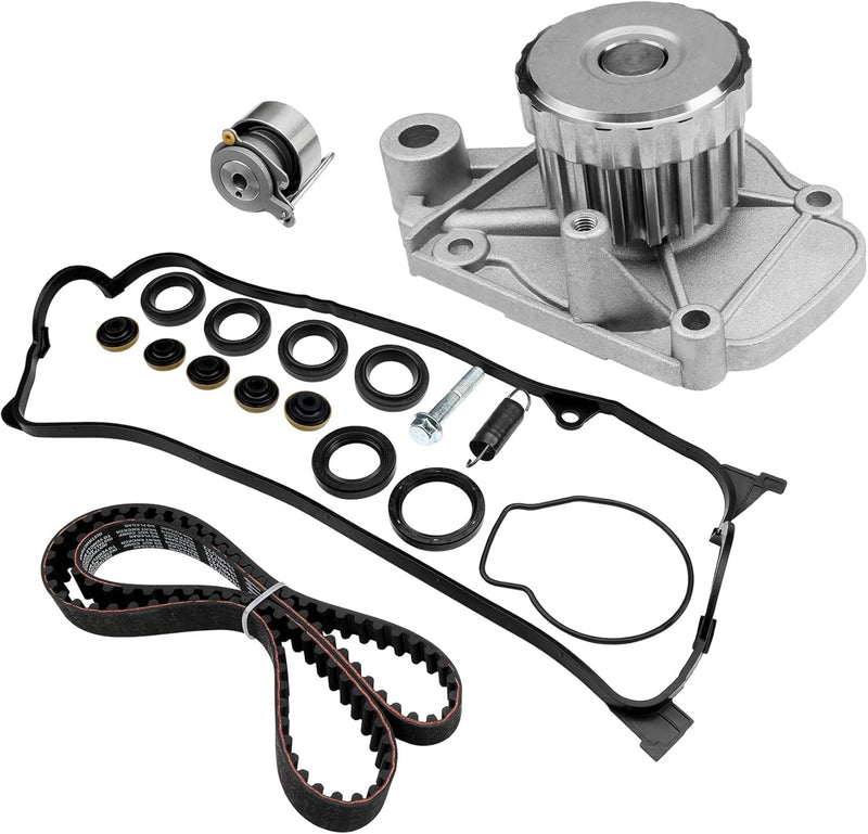 TBK312 Engine Timing Belt Kit Water Pump for Honda 1.7L Civic DX 01 05 TCK312