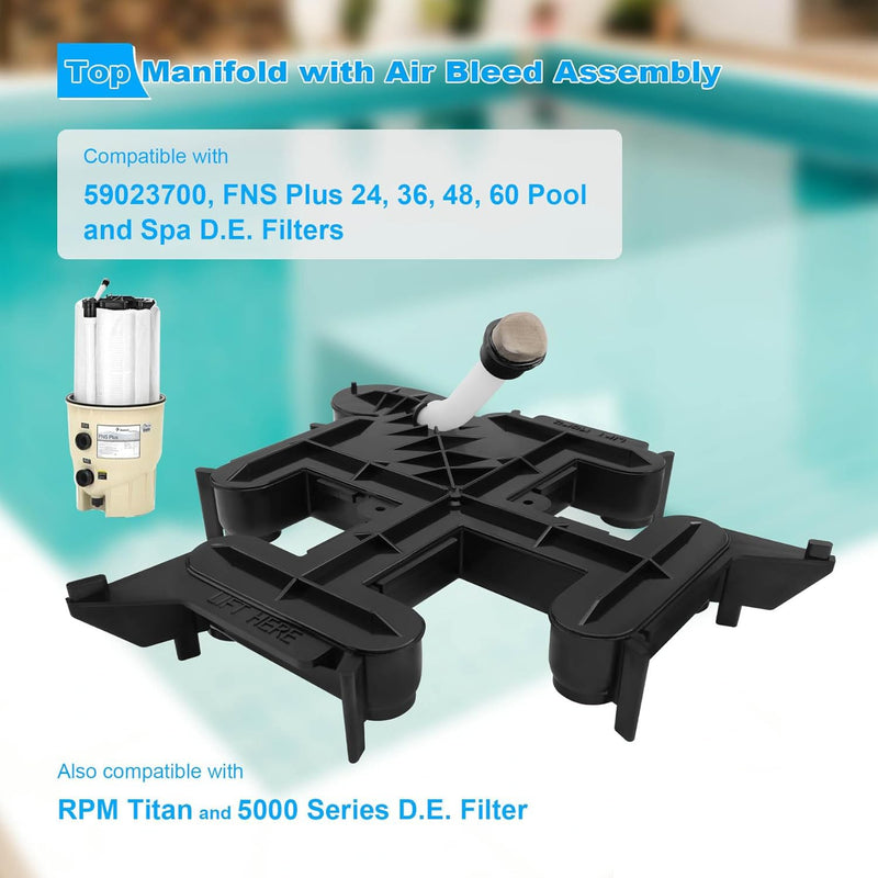 59023700 Pool Filter Top Manifold For Pentair FNS Plus 24 36 48 60