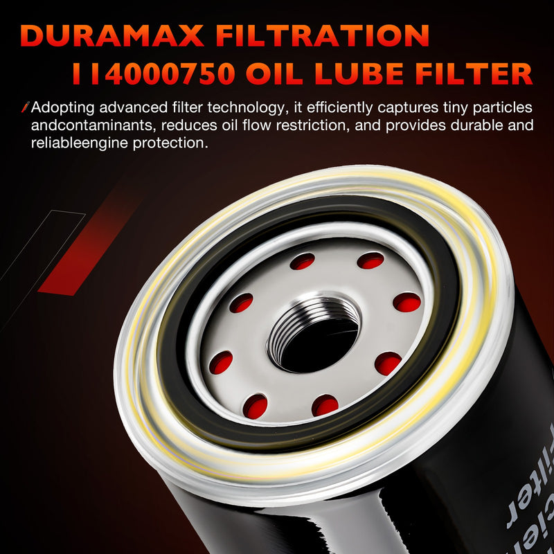 114000750 Oil Filter for GM Chevy CMC 2020 and Newer 6.6L Duramax L5P Engine