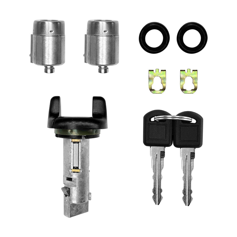 Ignition Switch Door Lock Cylinders With Keys For Chevy GMC C K Suburban