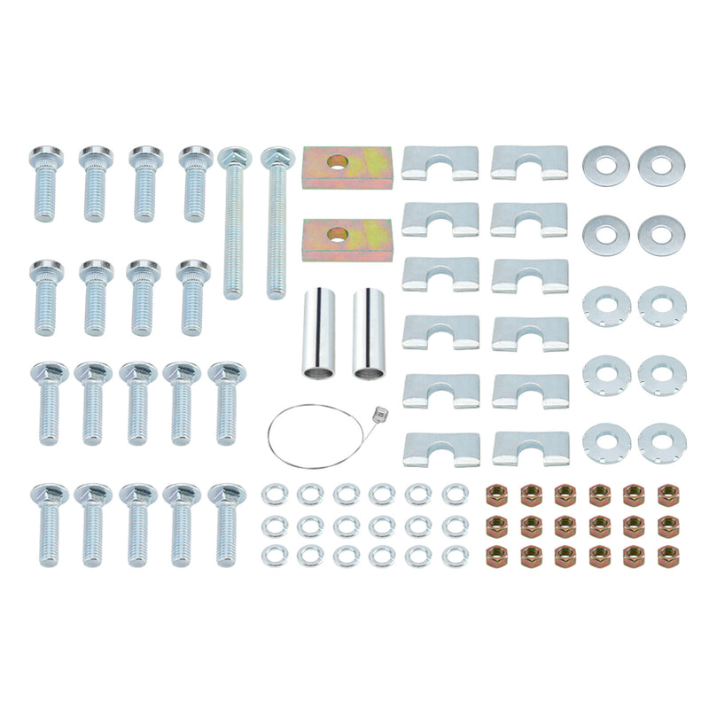 16111 5th Wheel Hitch Rail Hardware Mounting Kit Trailer Hitch Mount for Reese