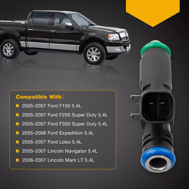 FJ817 Fuel Injector Set for Ford F150 F250 F350 Lincoln Navigator 5.4L 05 07 8x