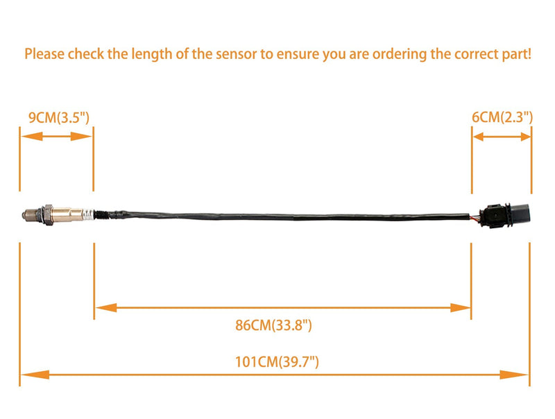 0258017025 LSU 4.9 Lambda WideBand O2 Oxygen Sensor for PLX AEM 30 4110