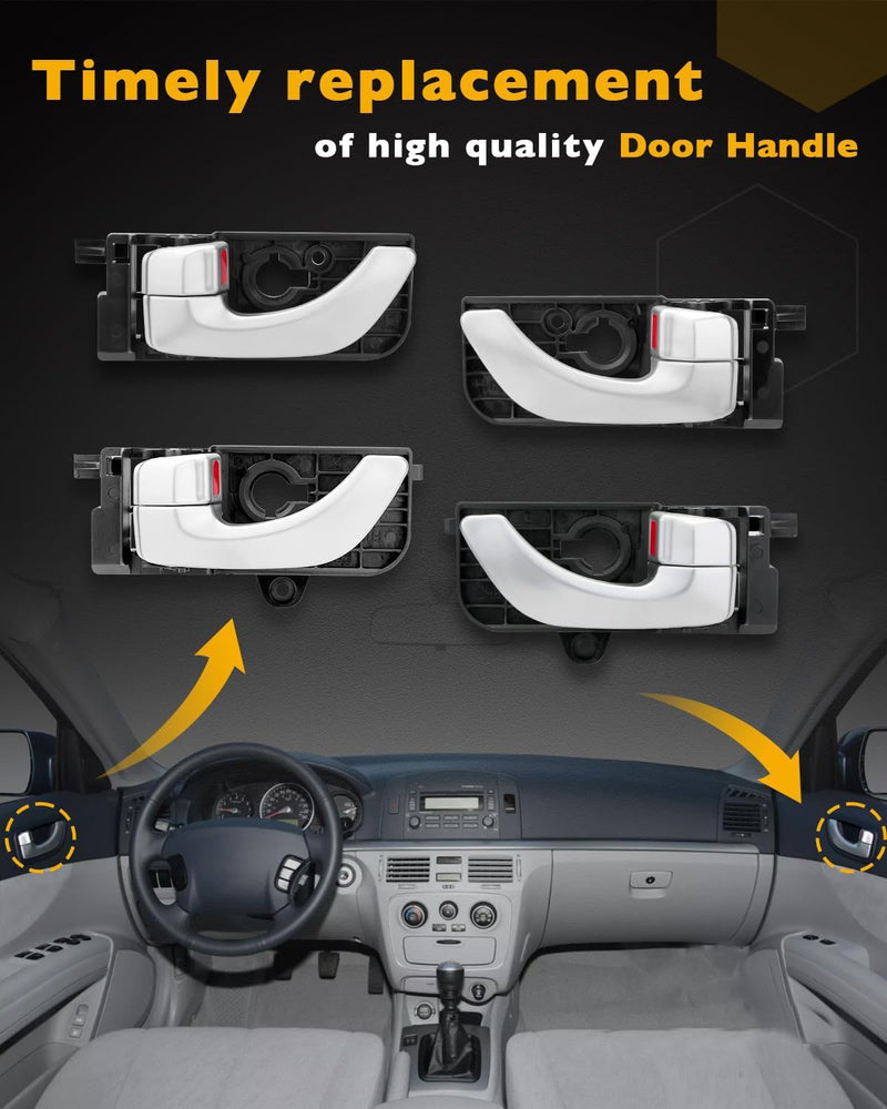 HY1352134 Inside Interior Door Handle Kit for Hyundai Sonata 2005-2008 HY1553108