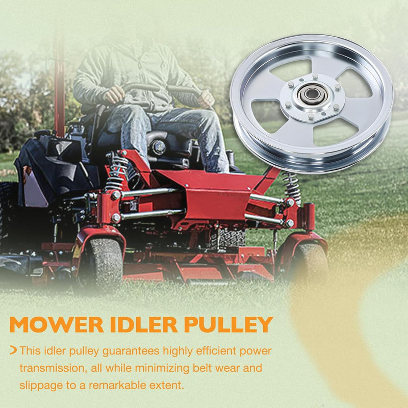 5102831 Flat Idler Pulley for Ferris 48 52 61 72 Deck Lawn Mower 5104717 3 Pack