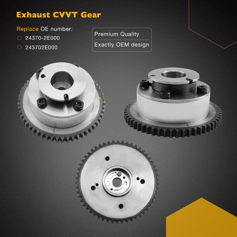 Timing Chain Kit Exhaust Intake CVVT Gear for Hyundai Kia Soul Elantra 2.0T 1.8L