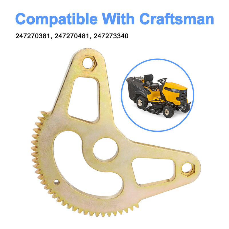 71705225 Mower Steering Gear Segment For MTD Cub Cadet XT1 GT LT XT2 S LX 16in