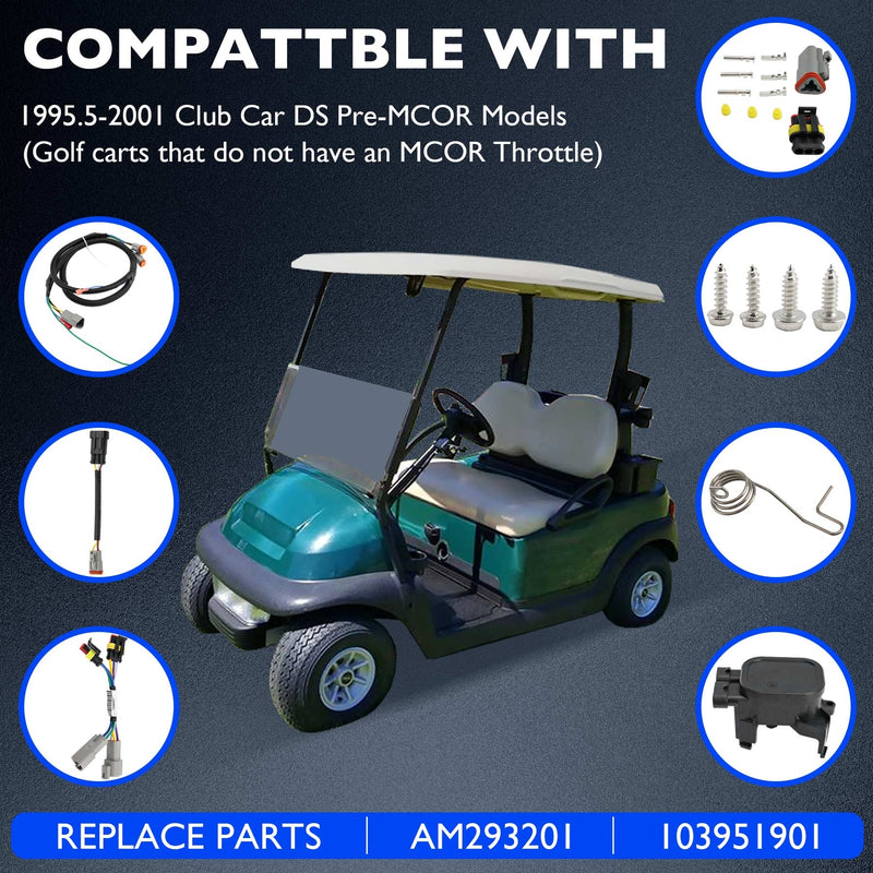 AM293201 Golf Carts Pre MCOR To MCOR4 Conversion Kit For Club Car DS 1995.5 2001
