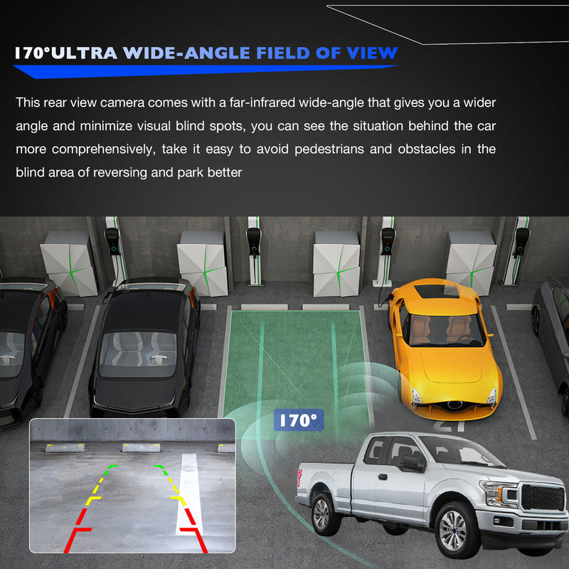 FC3Z19G490B Rear Backup Camera for 2015 2016 Ford F250 F350 F450 F550 Super Duty