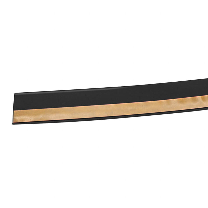 DURAFORCE Front Bumper Lower Black Adhesive Strip Set Style for Subaru BRZ 2022 2023 22 23