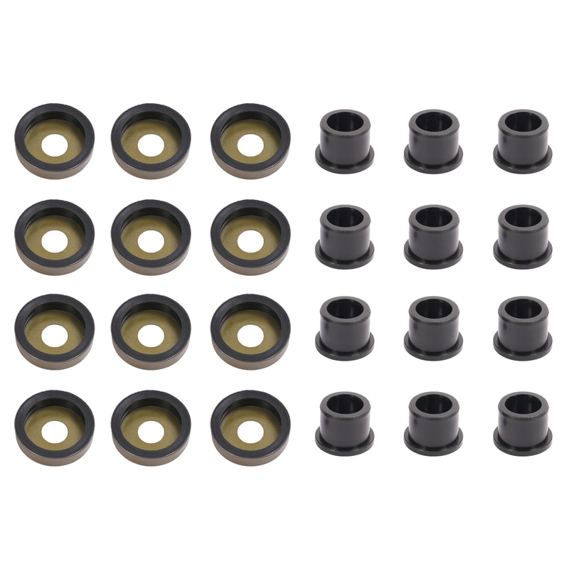 Front A Arm Bushing and Dust Cover Kit for Yamaha Banshee 350 YFZ350 Black Gold