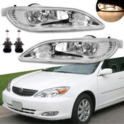 DURAFORCE For 2005-2008 Toyota Corolla 2002-2004 Toyota Camry Pair Fog Lights Lamps W/Bulb
