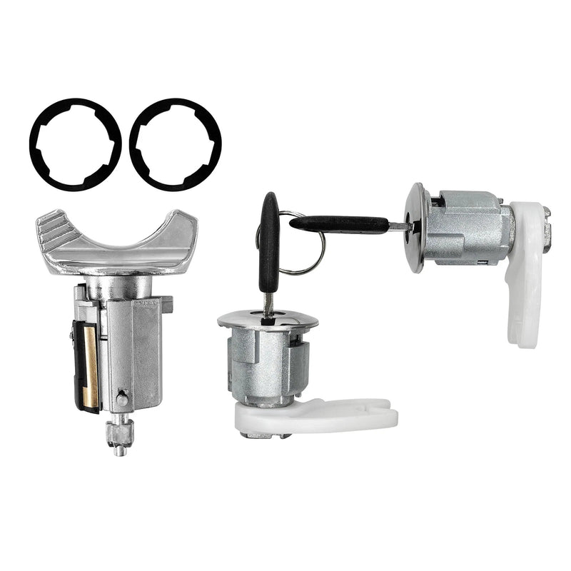 Ignition Switch & Door Lock Cylinder Set For Ford F150 F250 F350 Ranger 1990 95