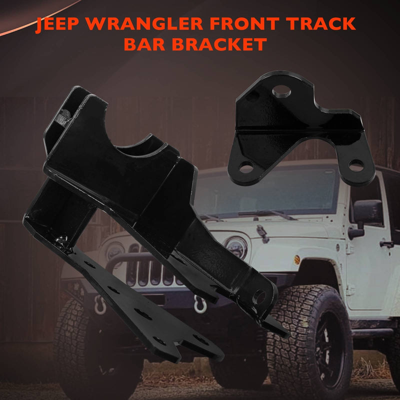1118 Front Track Bar Relocation Bracket For Rough Country 07 18 Jeep JK Wrangler