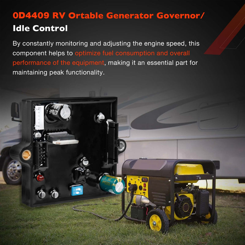 0D4409 RV Portable Generator Governor Idle Control for Generac Stepper Motor