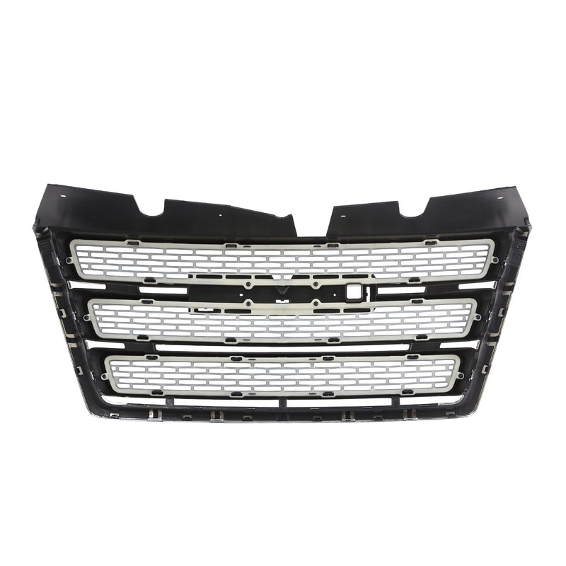 DURAFORCE Front Bumper Grille Black w/Chrome Trim For 2010-2015 GMC Terrain SLT GM1200630