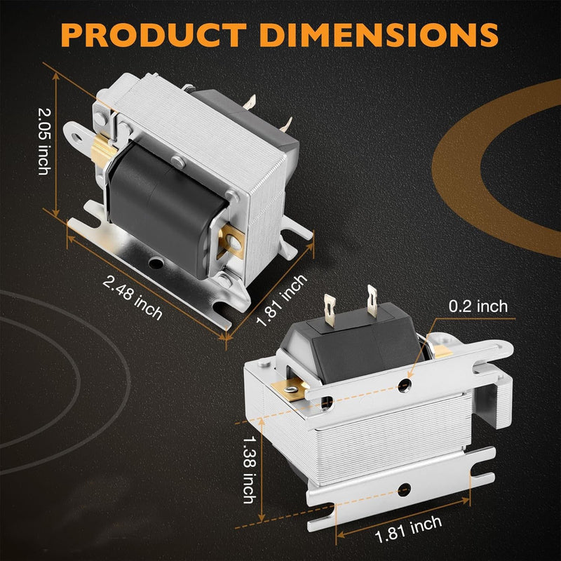 2005M1 Laminated Pull Solenoid Continuous Duty For WoodMaster Wood Boilers 2X
