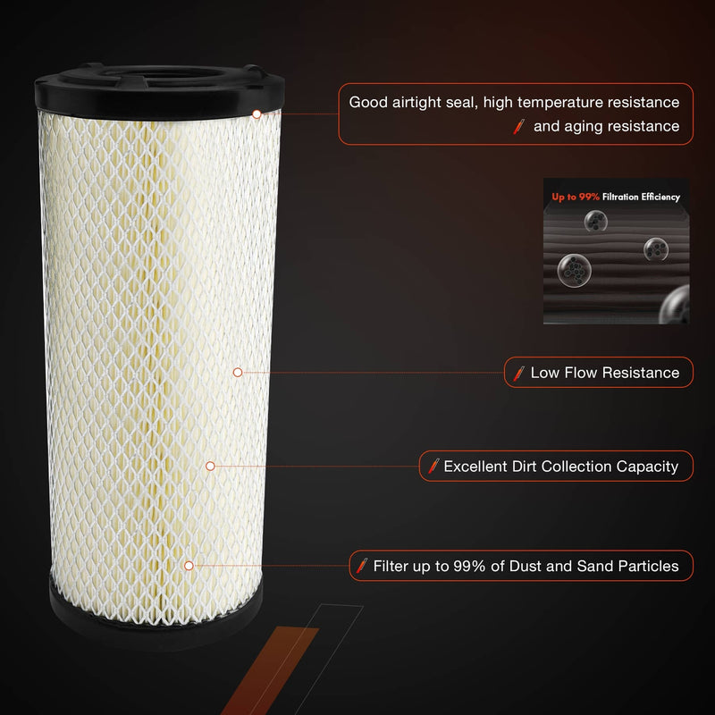 3607884M92 Air Filter for Massey Ferguson 1233 1526 1528 1529 1531 1532 1533