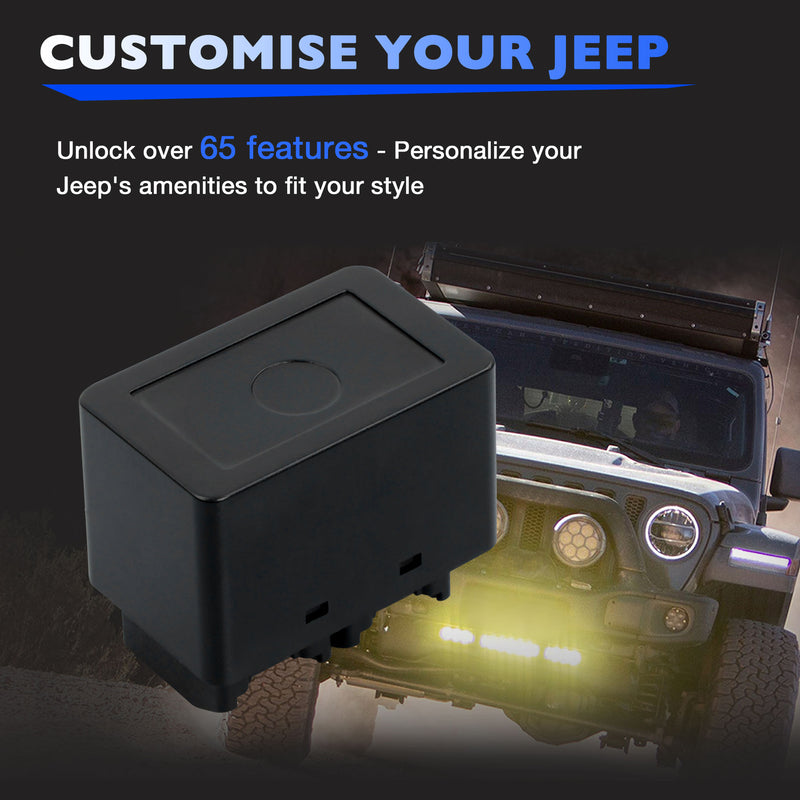 Mini Programmer Kit for Automotive Tazer Jeep Wrangler JL 4XE Gladiator JT 18 23