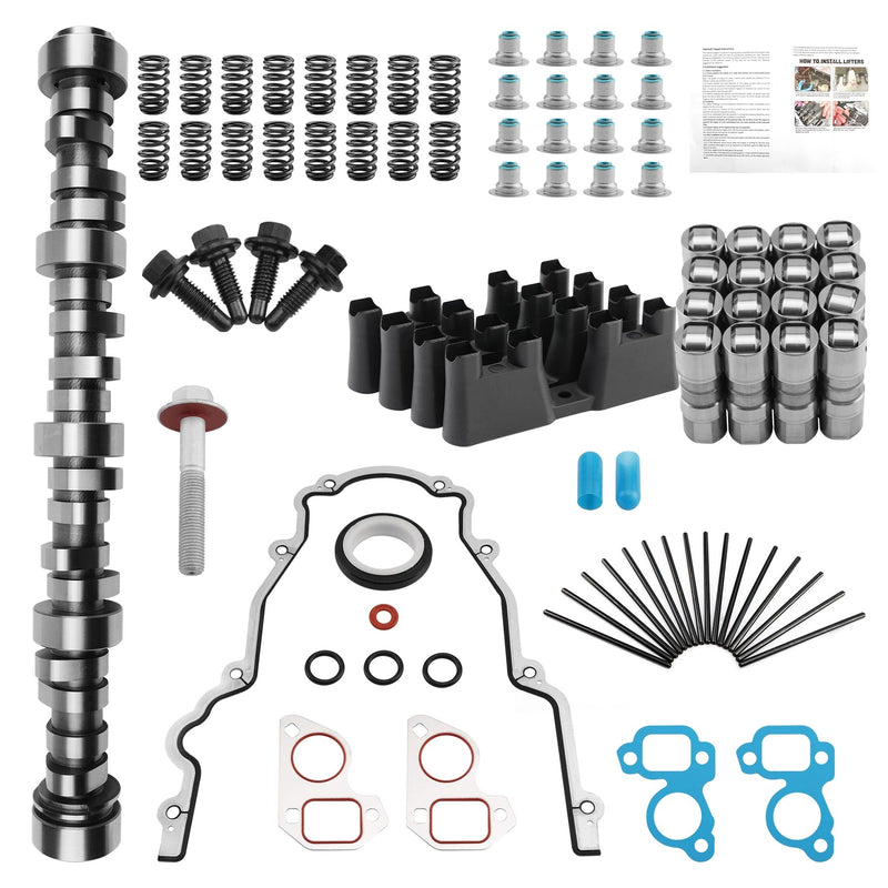 SloppyMechanics Stage 2 Camshaft Lift Kit for SS2 LS1 4.8 5.3 5.7 6.0 6.2 LS Cam