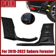 DURAFORCE Pair STI Style For 2019 2020 2021 2022 Subaru Forester rear bumper corner lip