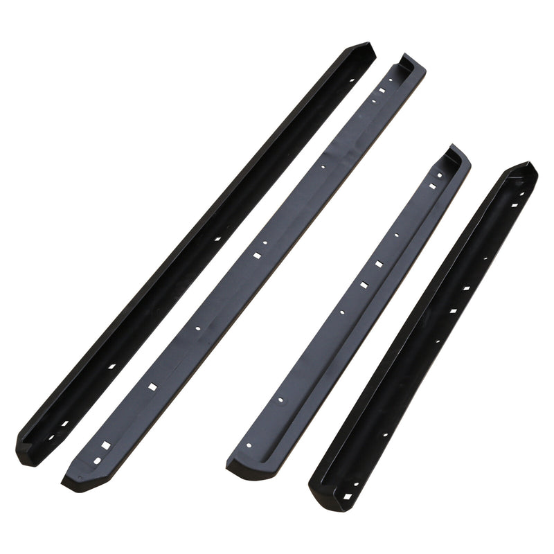 Fit 2019-2021 2022 Subaru Forester Exterior Door Panel Trim Side Skirts 4PCS