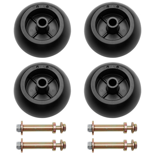 DURAFORCE Mower Deck Anti Scalp Wheel Kit for Exmark 103 3168 116 9981 Kubota 4 Piece