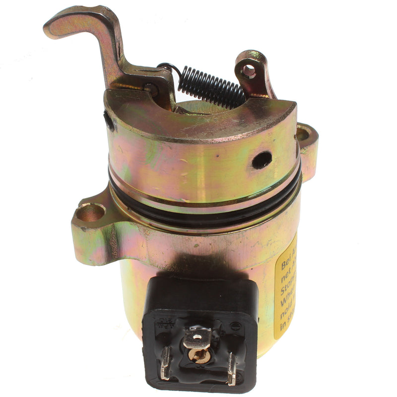 Fuel Shut Off Solenoid for DEUTZ BF4M1011F Bobcat Skid Steer Loader 863 873