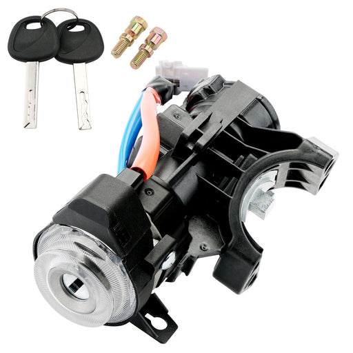 DURAFORCE Ignition Lock Cylinder Switch Cylinder Housing with Keys for Kia Soul 2014 2019