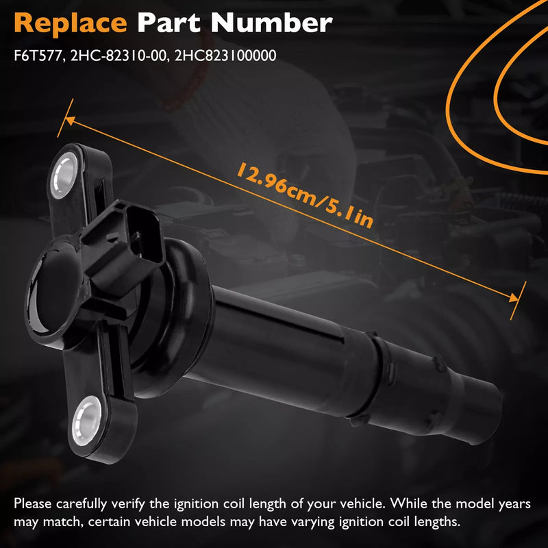F6T577 2HC823100000 Ignition Coil Set For Yamaha YXZ 1000 R EPS SS 16 20 3 Pcs
