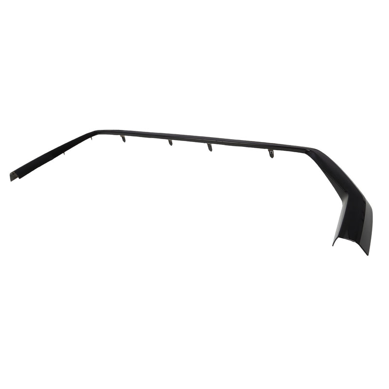 DURAFORCE Front Bumper Grille Trim Molding Cover For Toyota Tundra 2022-2024 Glossy Black