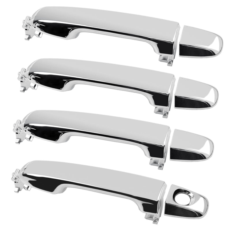Exterior Door Handles Front Rear LH RH for Toyota 2012 2017 Camry Chrome 4 Piece