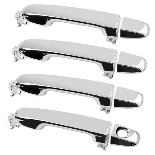 DURAFORCE Exterior Door Handles Front Rear LH RH for Toyota 2012 2017 Camry Chrome 4 Piece