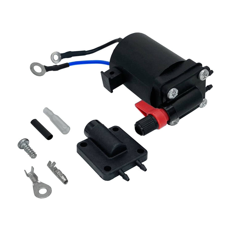DURAFORCE Fuel Primer Choke Solenoid for OMC Evinrude Johnson 5007356 5828665 397909