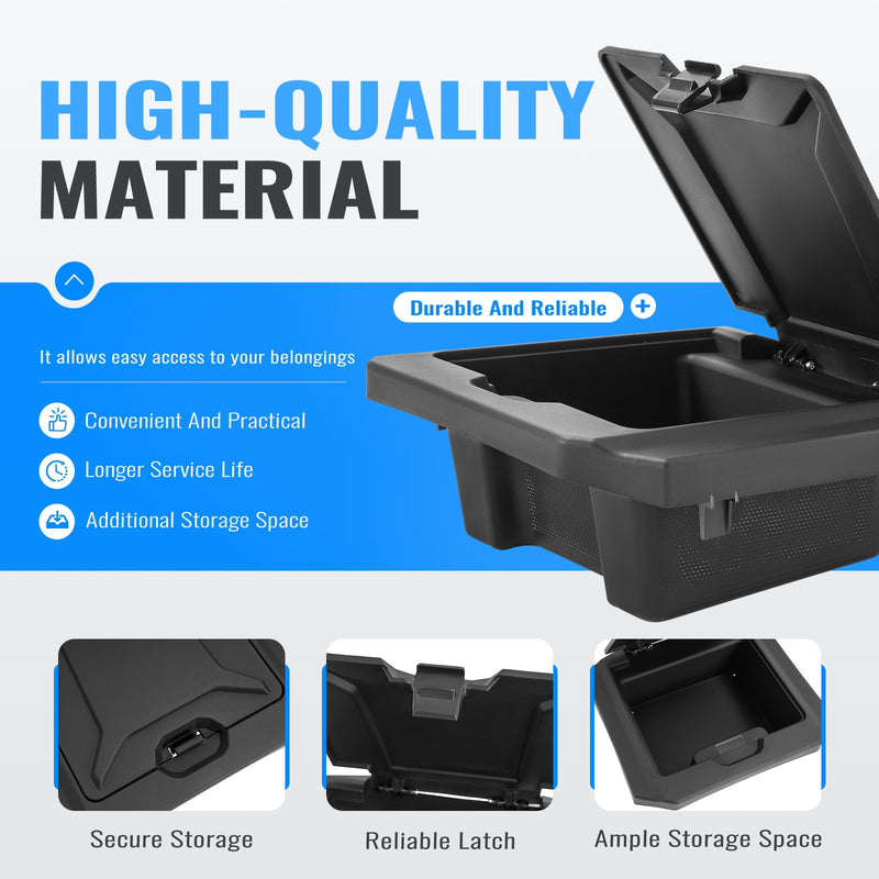 Center Console Dash Storage Box for 2020-2024 Polaris RZR PRO XP Turbo R Pro R