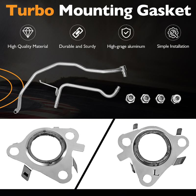 926-187 Turbo Coolant Line Kit Driver Side For 11-21 Ford F150 Transit Lincoln