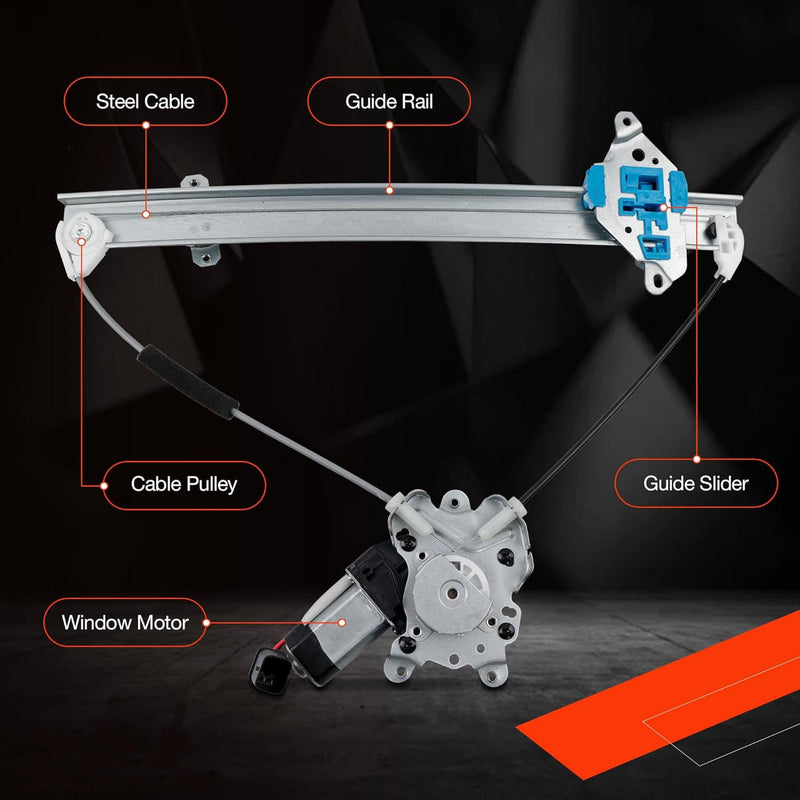 Front Left Right Power Window Regulator Motor for Mitsubishi Outlander 03 06