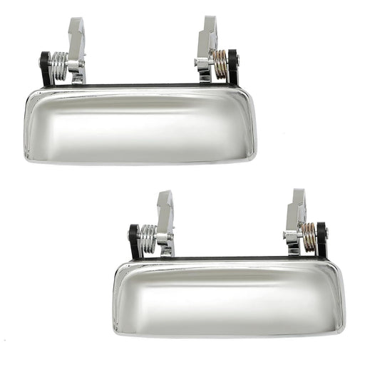 DURAFORCE Metal Exterior Door Handle Set Driver Passenger Side for Ford Ranger Mazda 98 11