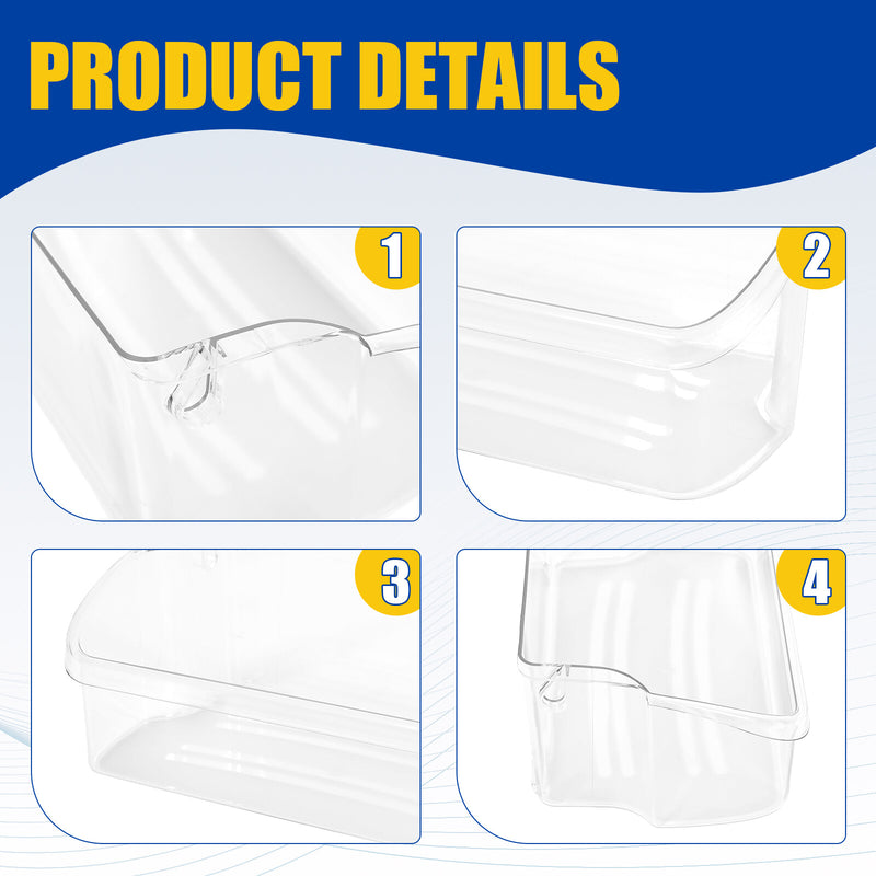 Refrigerator Door Bin Shelf for 240324502 Frigidaire Kenmore 2PC