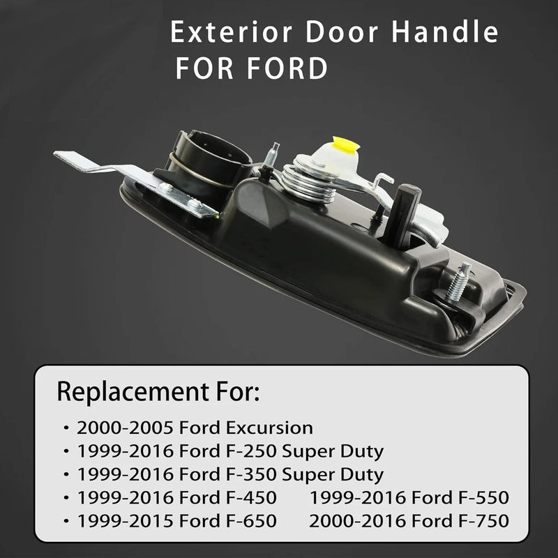 Exterior Door Handles Set for Ford F250 F350 Super Duty 1999 to 2016 79306 4Pcs
