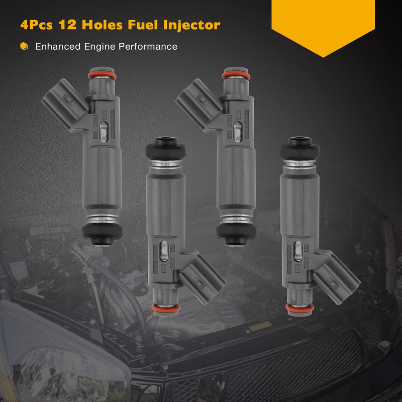 23250-0H010 Injector Set for 2002 2003 Toyota Solara Camry Highlander Rav4 4 Pack