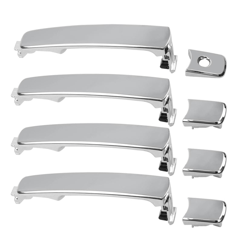 4 Exterior Door Handles Front Rear for 03-15 Nissan Rogue Infiniti FX35