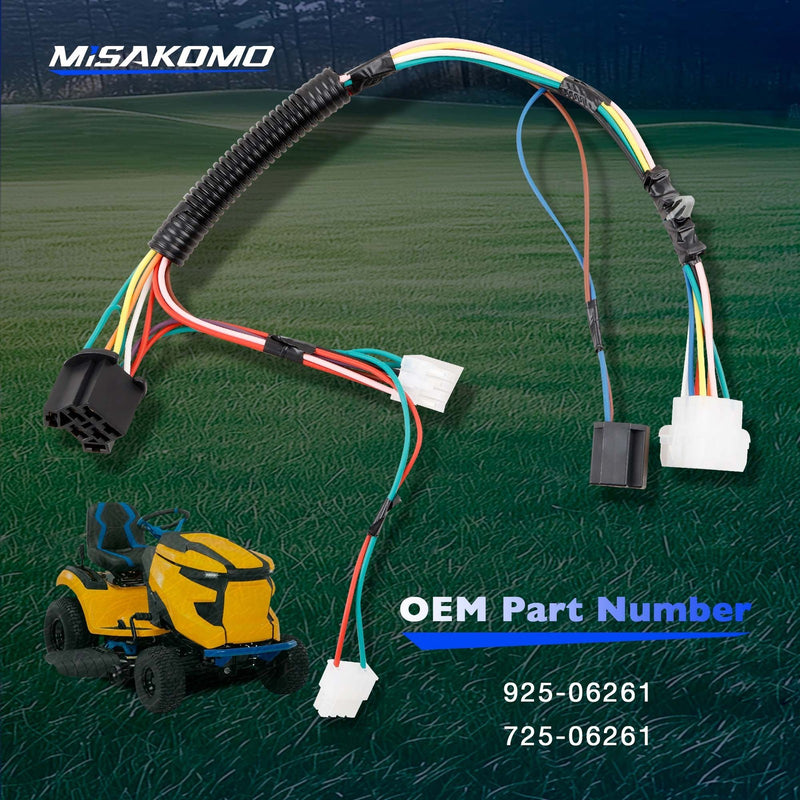 92506261 Wiring Harness for Cub Cadet XT1LT42 XT1LT46 XT2LX42 Lawn Tractor