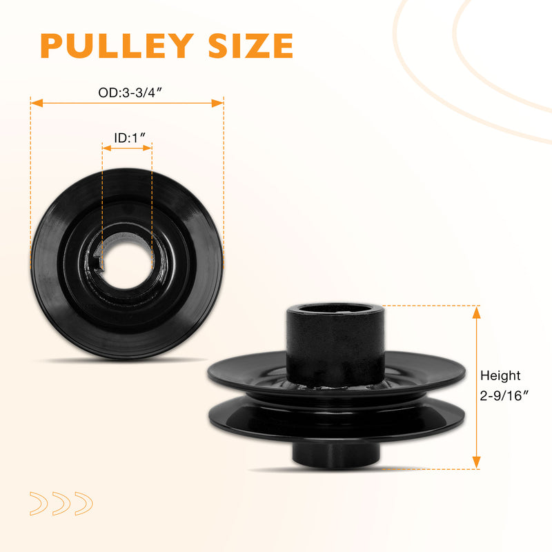 756-0978B Engine Pulley for Cub Cadet MTD RZT GTX LGT LT-1046