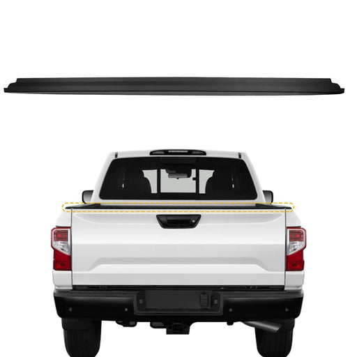 DURAFORCE 93486EZ00A Rear Tailgate Bed Cap Molding for Nissan Titan 2017 2021 Platnum Pro
