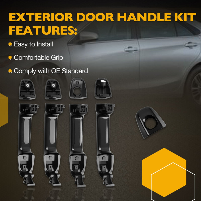 Exterior Door Handle For Toyota Camry 2012 2017 Front Rear 4 Pack
