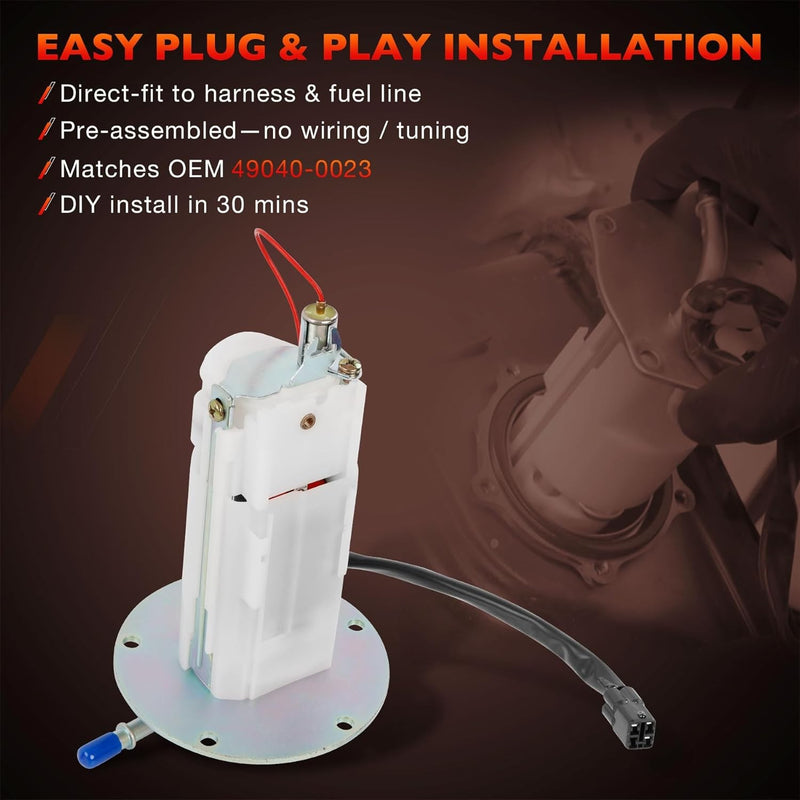 490400023 Fuel Pump Assembly For Kawasaki 2007 To 2022 Ninja ZX6R ZX600R ZX636